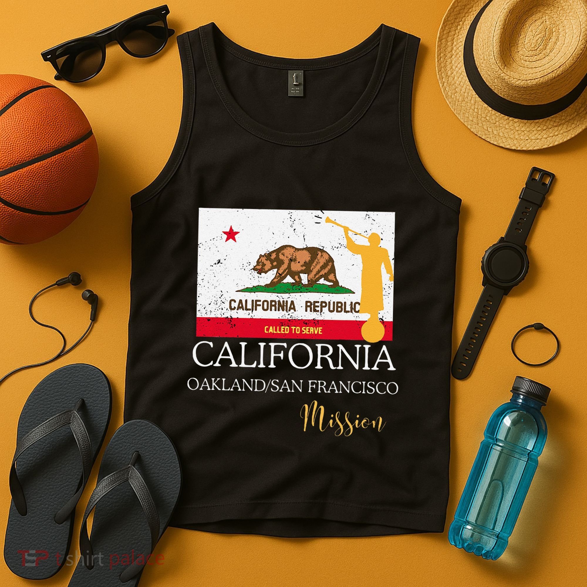 California Oakland San Francisco Mormon Lds Mission Missiona Tank Top