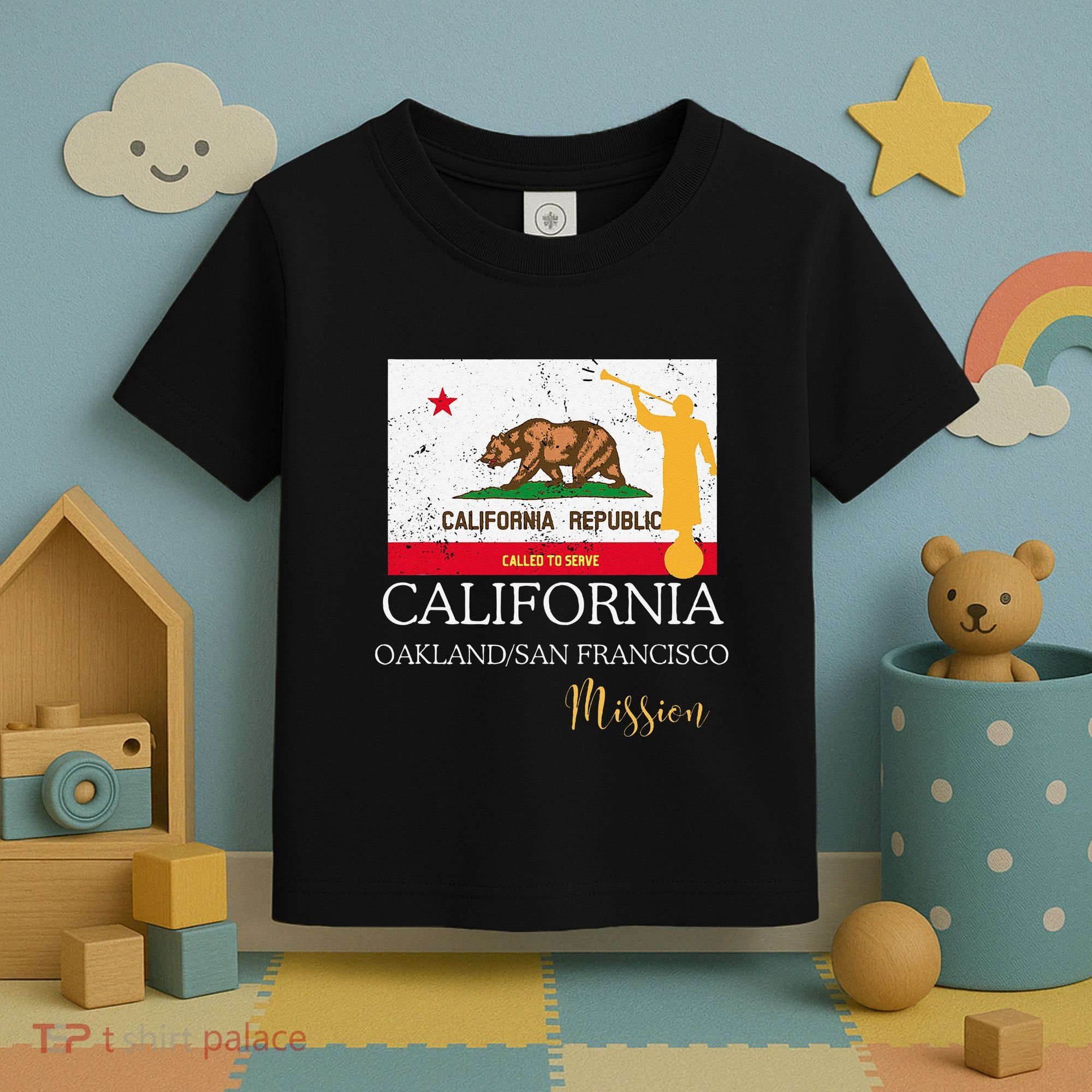 California Oakland San Francisco Mormon Lds Mission Missiona Toddler T-Shirt