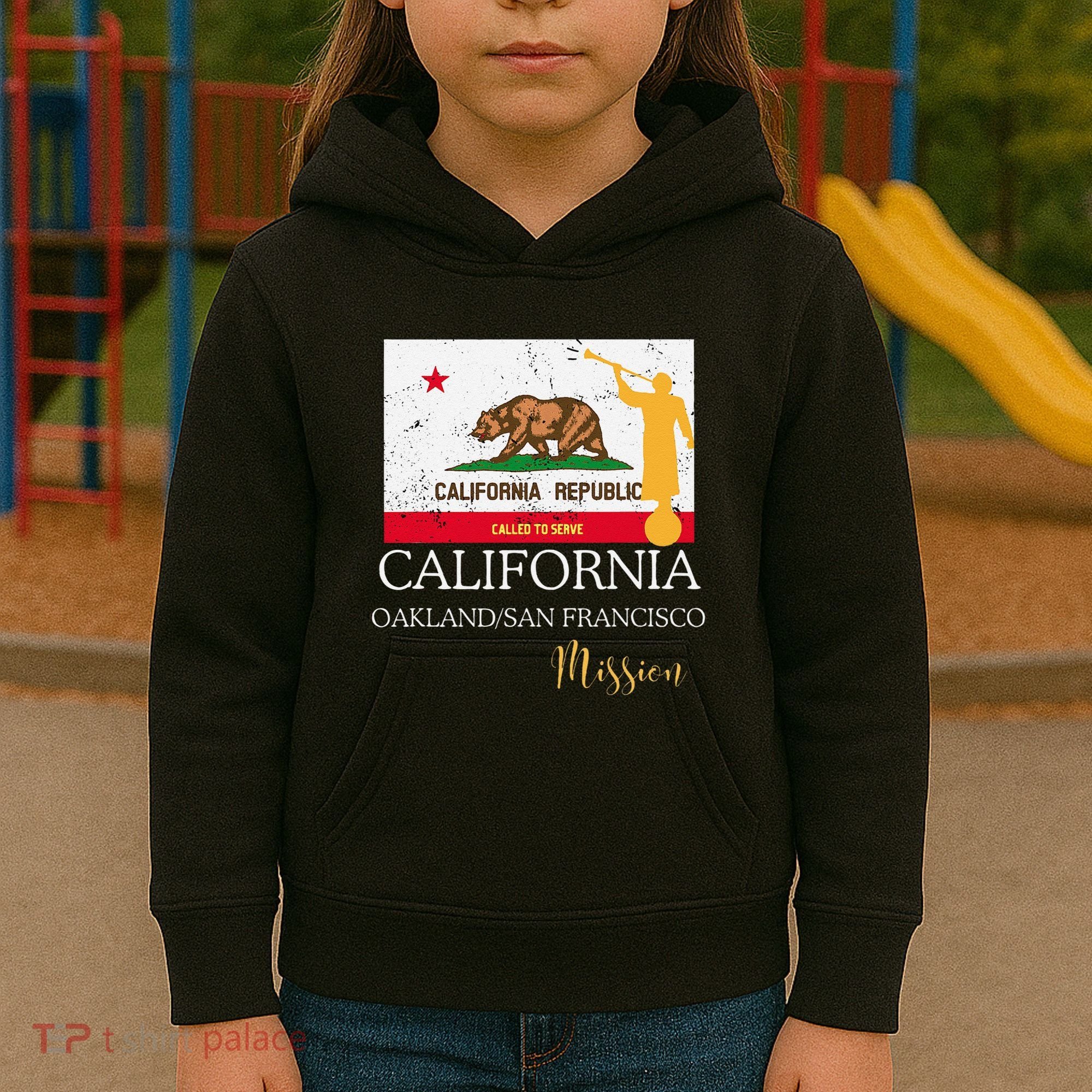 California Oakland San Francisco Mormon Lds Mission Missiona Kids Hoodie