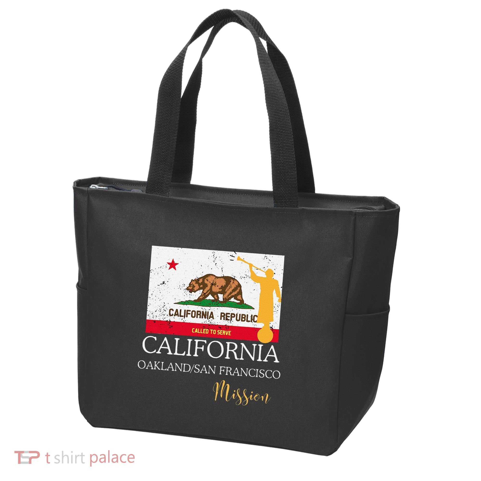 California Oakland San Francisco Mormon Lds Mission Missiona Tote Bag