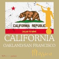 California Oakland San Francisco Mormon Lds Mission Missiona Yupoong Adult 5-Panel Trucker Hat thumb 2