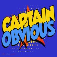 Captain Obvious Sarcastic Funny Superhero Easy Costume Women's Long Sleeve Shirt thumb 2