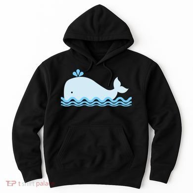 Cute Ocean Sea Life Whale Hoodie