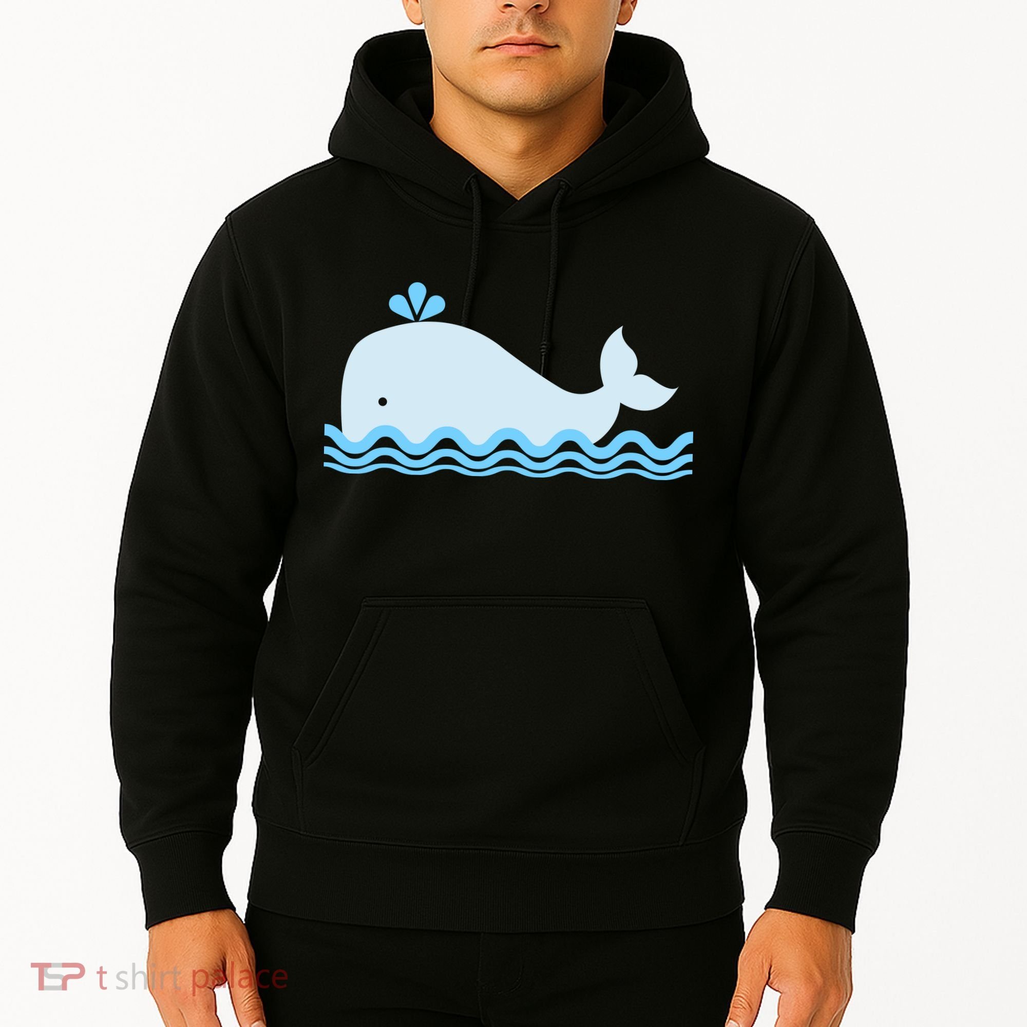Cute Ocean Sea Life Whale Hoodie