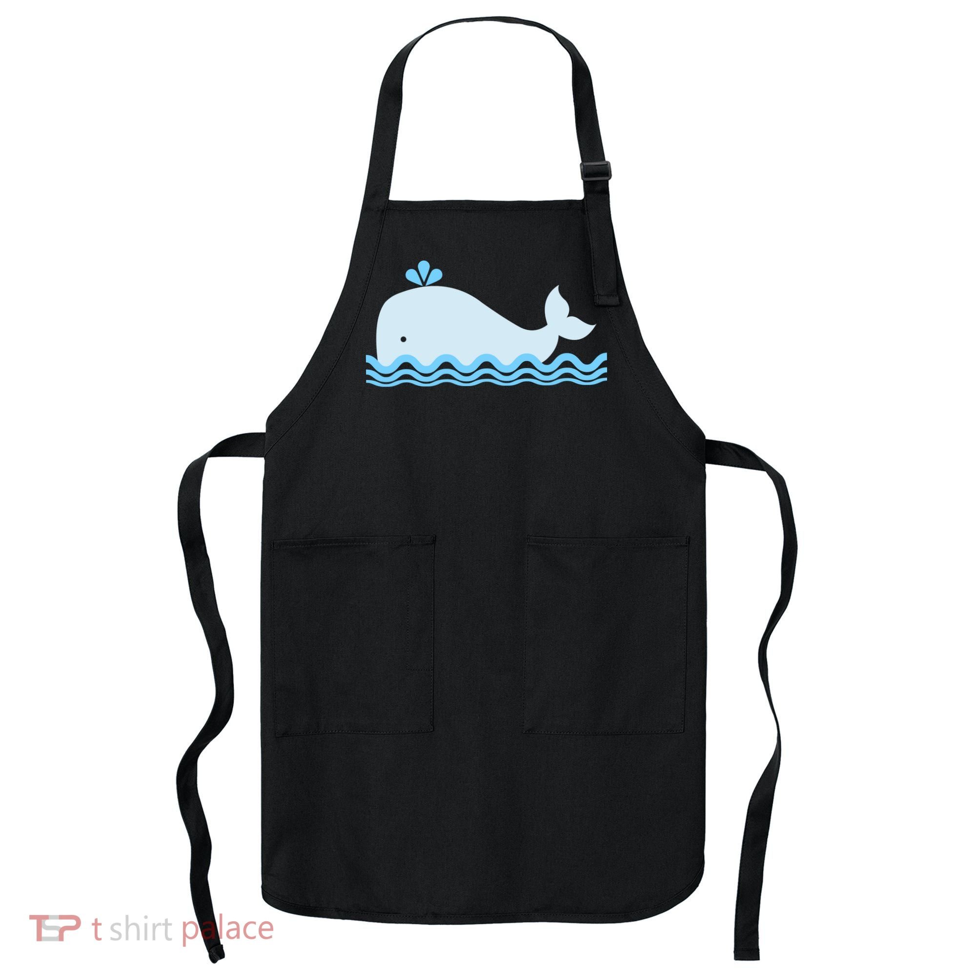 Cute Ocean Sea Life Whale Apron