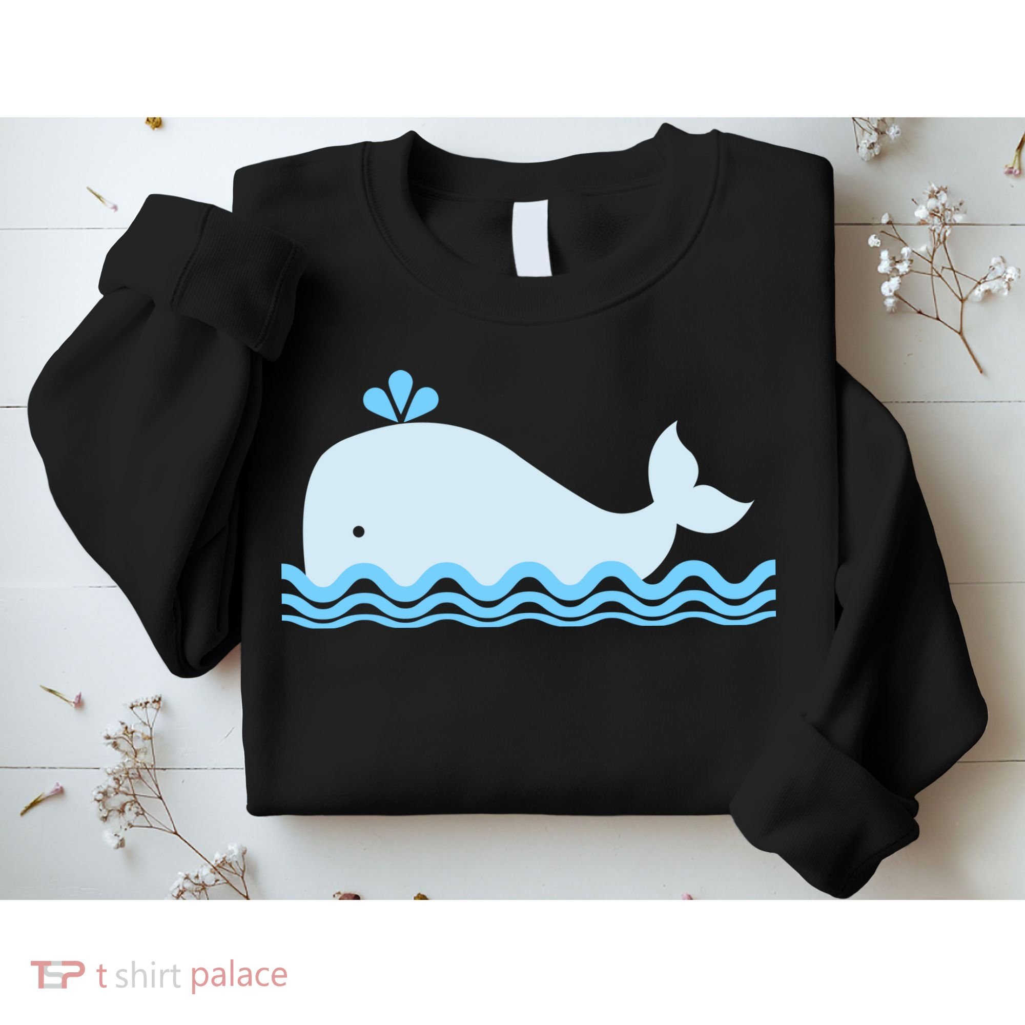 Cute Ocean Sea Life Whale Sweatshirt