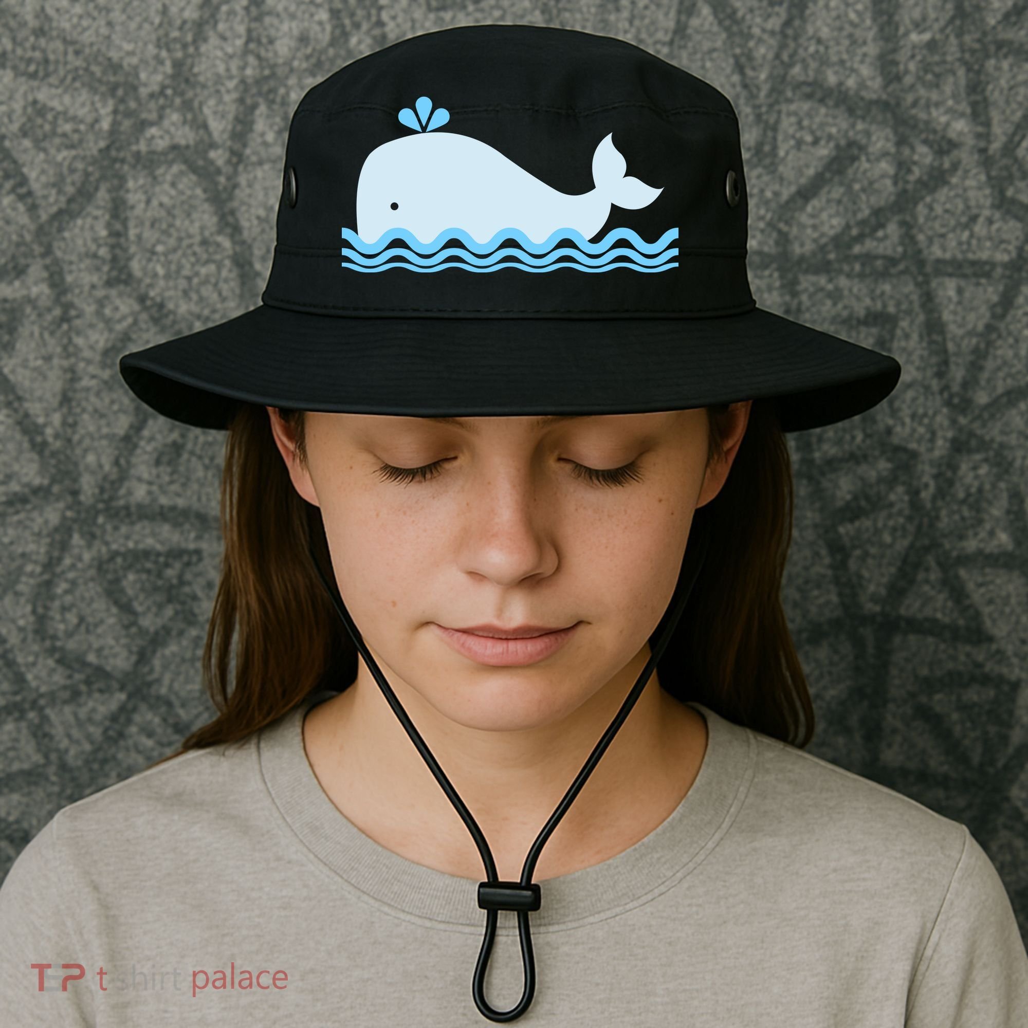 Cute Ocean Sea Life Whale Bucket Hat