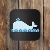 Cute Ocean Sea Life Whale Coaster thumb 0