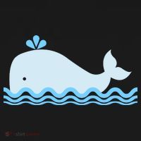 Cute Ocean Sea Life Whale Polo thumb 3