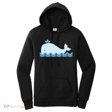 Cute Ocean Sea Life Whale Women's Hoodie