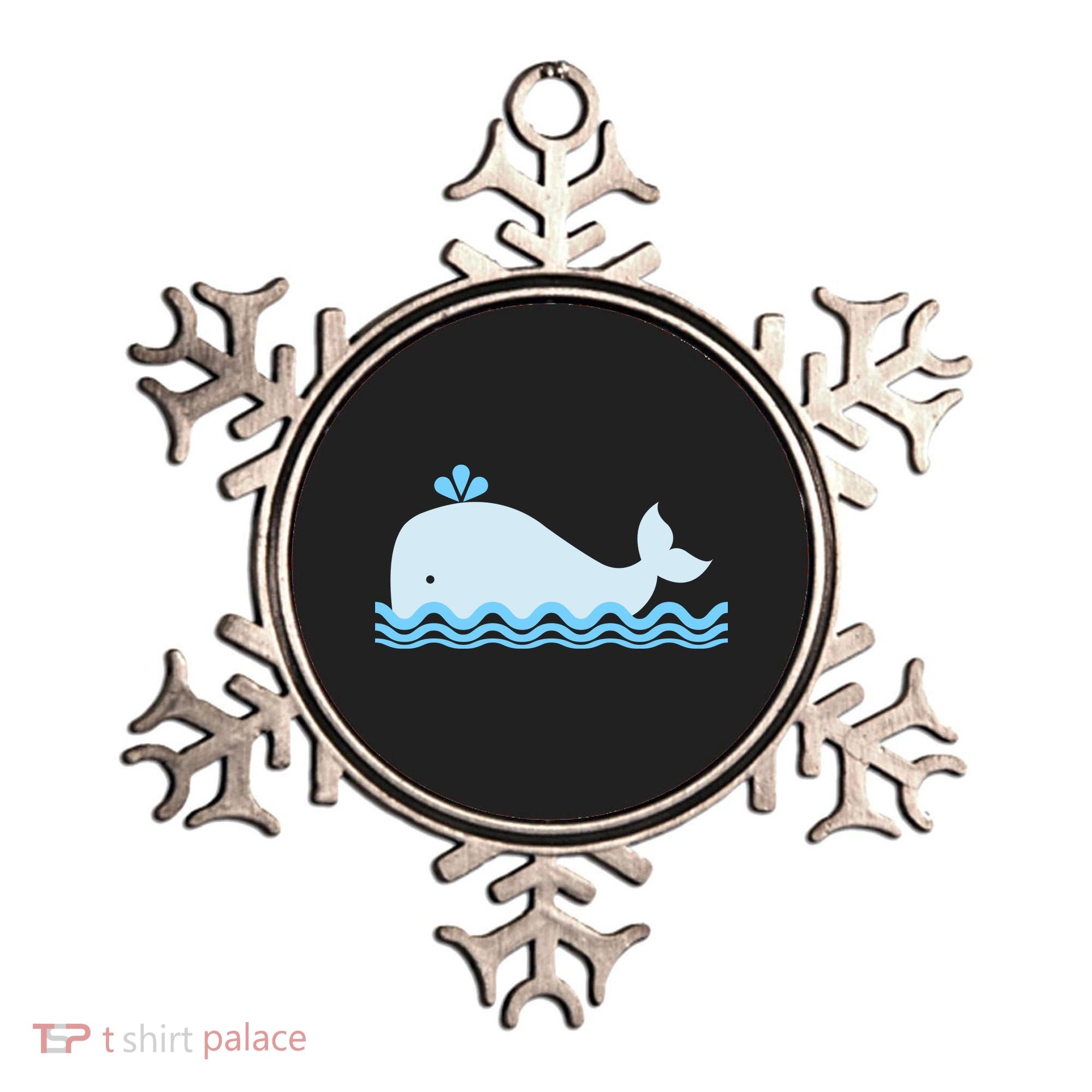 Cute Ocean Sea Life Whale Ornament