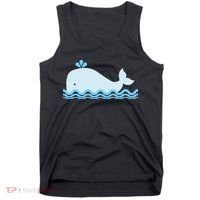 Cute Ocean Sea Life Whale Tank Top thumb 0