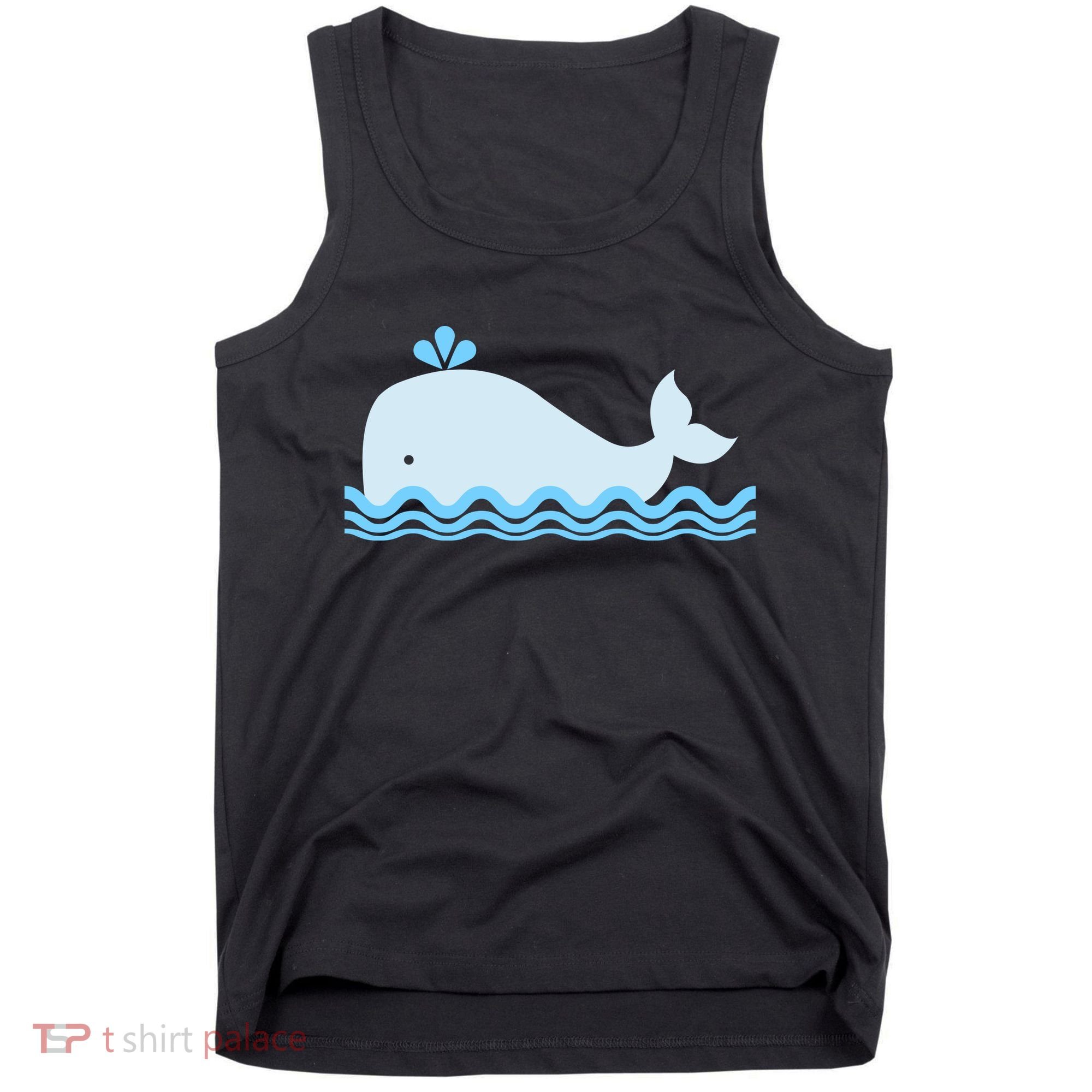 Cute Ocean Sea Life Whale Tank Top