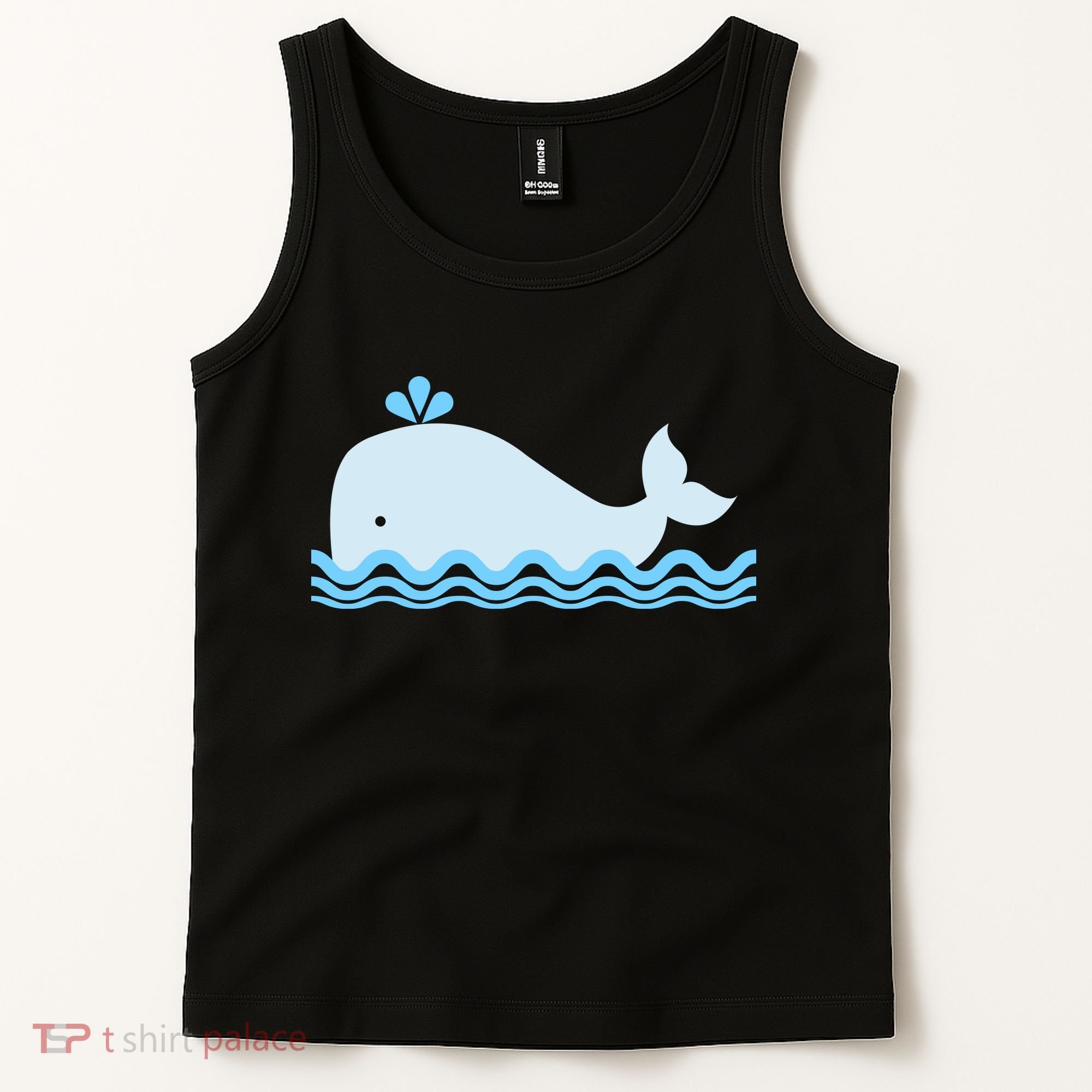 Cute Ocean Sea Life Whale Tank Top