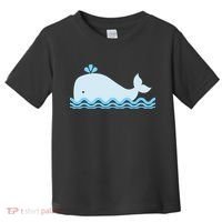 Cute Ocean Sea Life Whale Toddler T-Shirt thumb 0