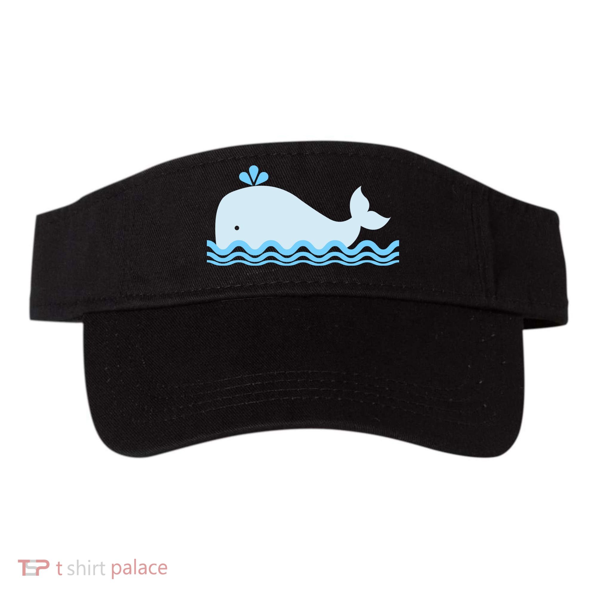 Cute Ocean Sea Life Whale Visor