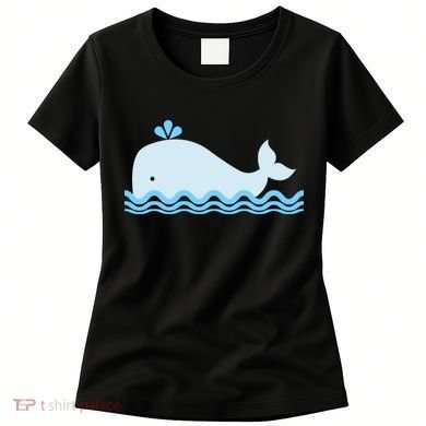 Cute Ocean Sea Life Whale Women's T-Shirt