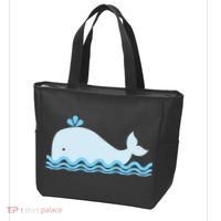 Cute Ocean Sea Life Whale Tote Bag thumb 3
