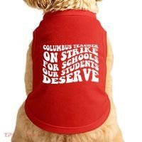 Columbus Ohio School Teachers Strike Doggie Tank thumb 0