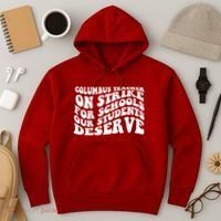 Columbus Ohio School Teachers Strike Hoodie thumb 3