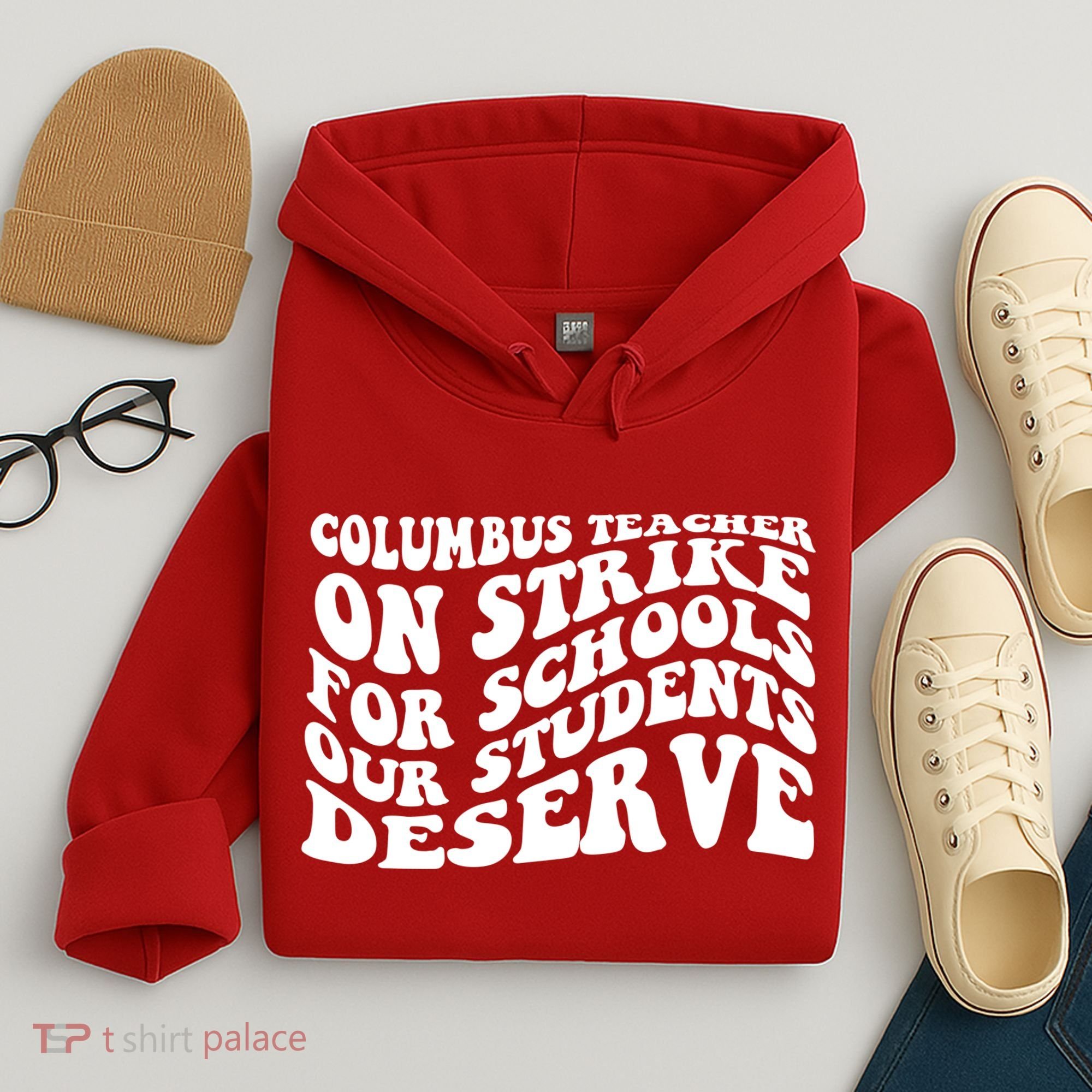 Columbus Ohio School Teachers Strike Hoodie