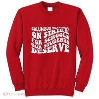 Columbus Ohio School Teachers Strike Sweatshirt thumb 0
