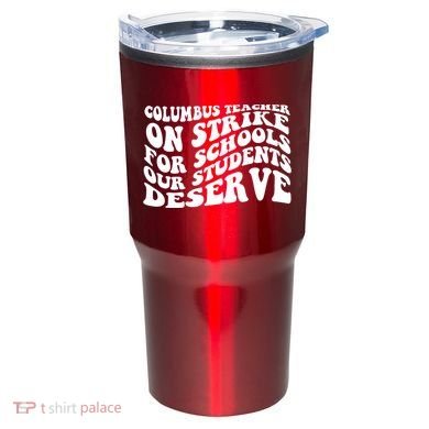 Columbus Ohio School Teachers Strike Tumbler