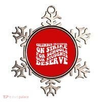 Columbus Ohio School Teachers Strike Ornament thumb 0