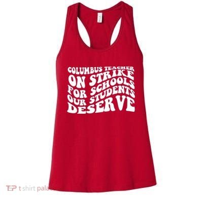 Columbus Ohio School Teachers Strike Women's Tank Top