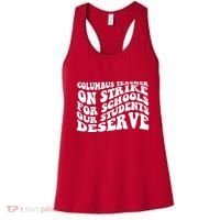 Columbus Ohio School Teachers Strike Women's Tank Top thumb 0