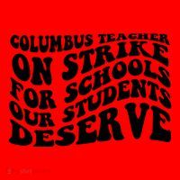 Columbus Ohio School Teachers Strike Santa Hat thumb 1