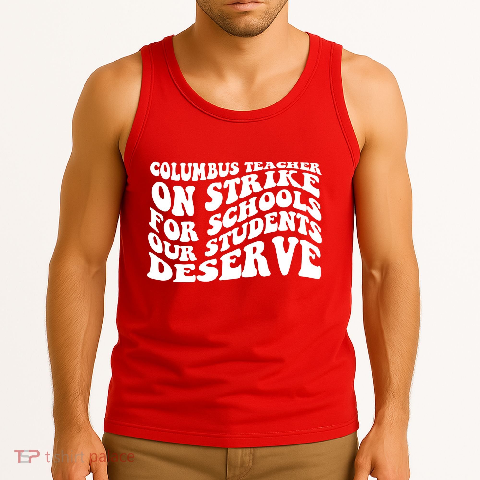 Columbus Ohio School Teachers Strike Tank Top