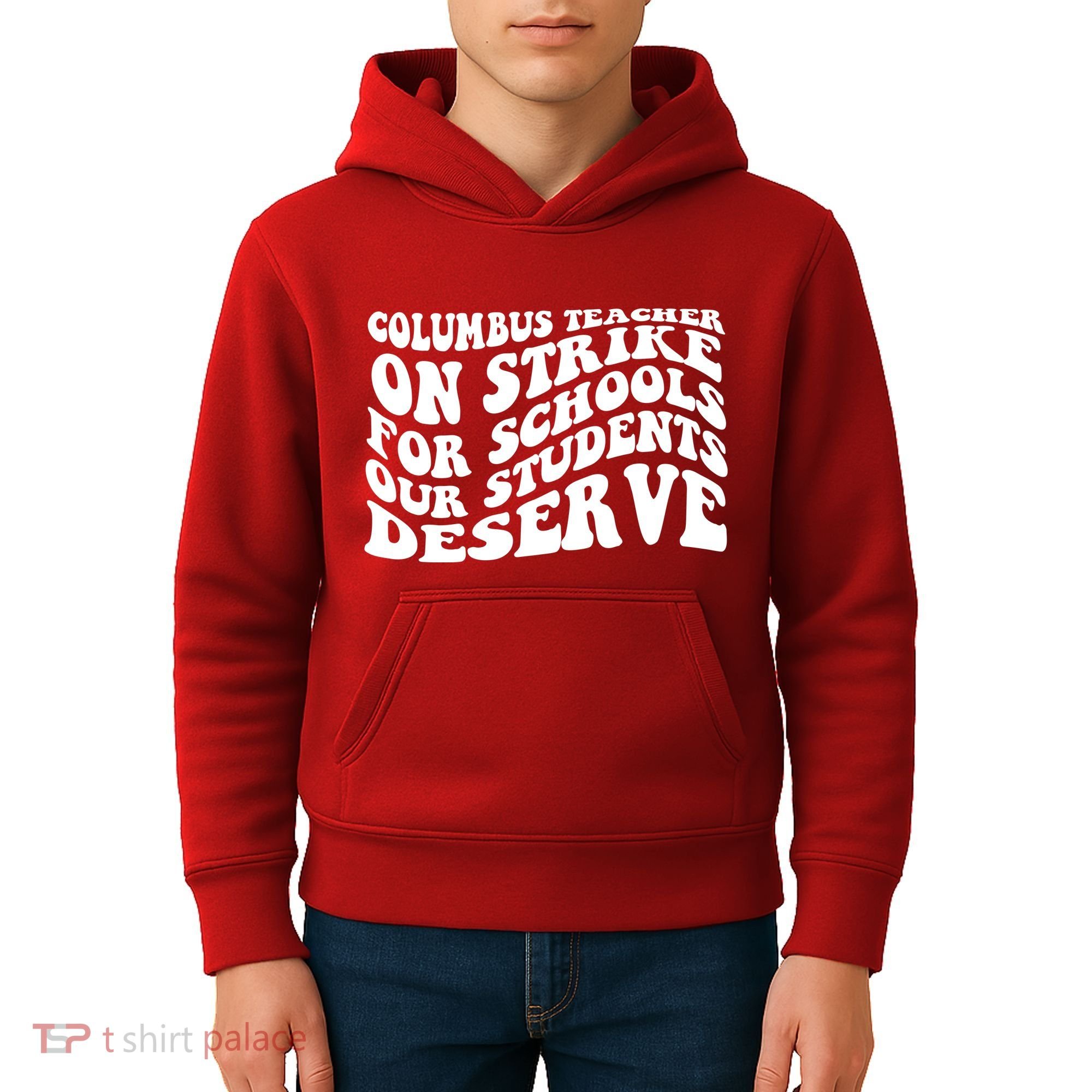 Columbus Ohio School Teachers Strike Kids Hoodie
