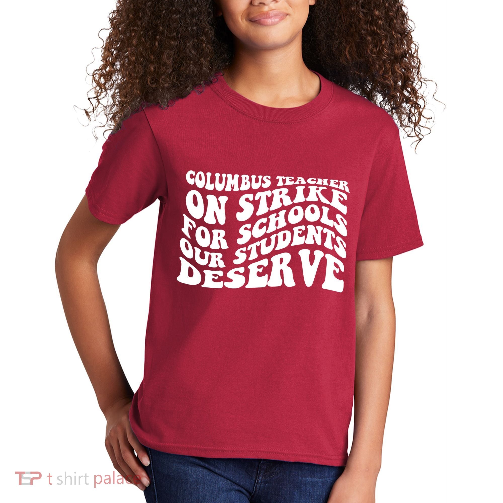 Columbus Ohio School Teachers Strike Kids T-Shirt