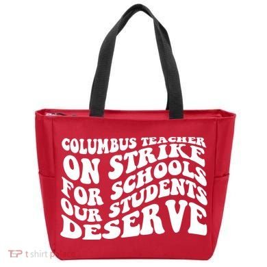 Columbus Ohio School Teachers Strike Tote Bag