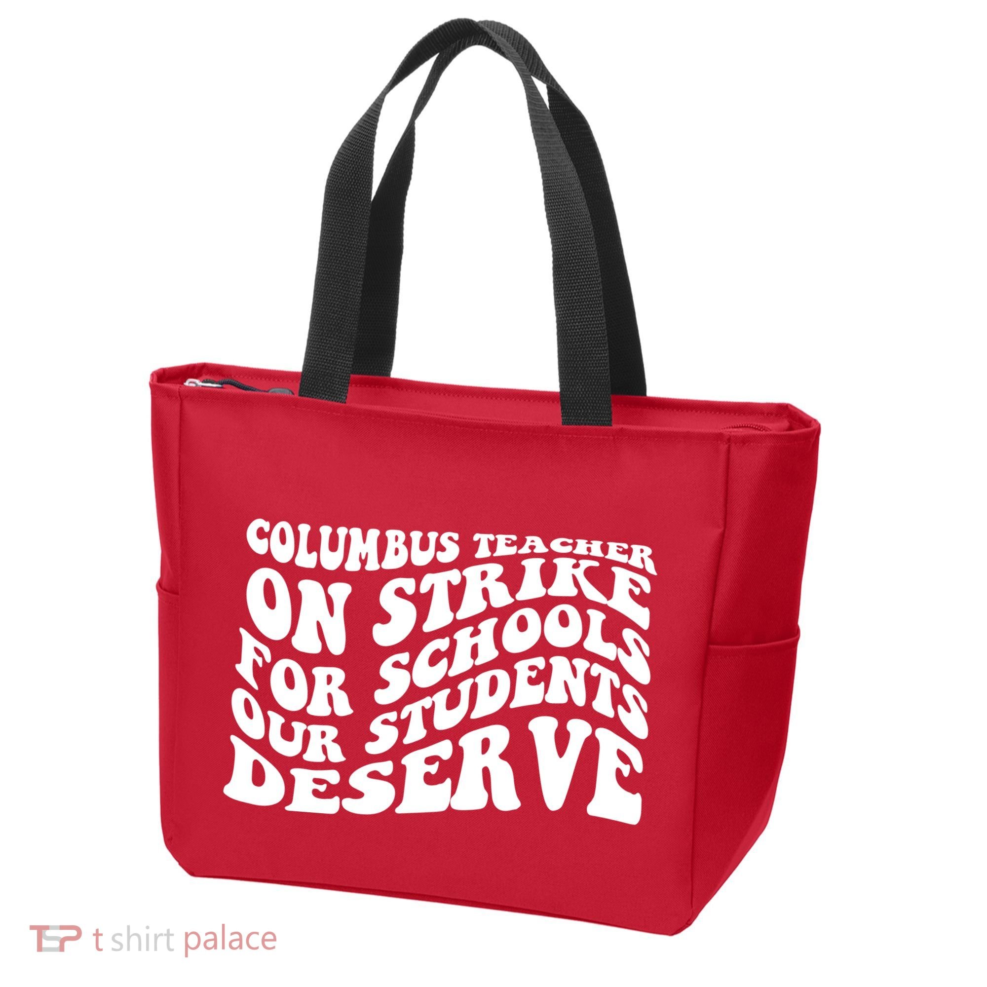 Columbus Ohio School Teachers Strike Tote Bag