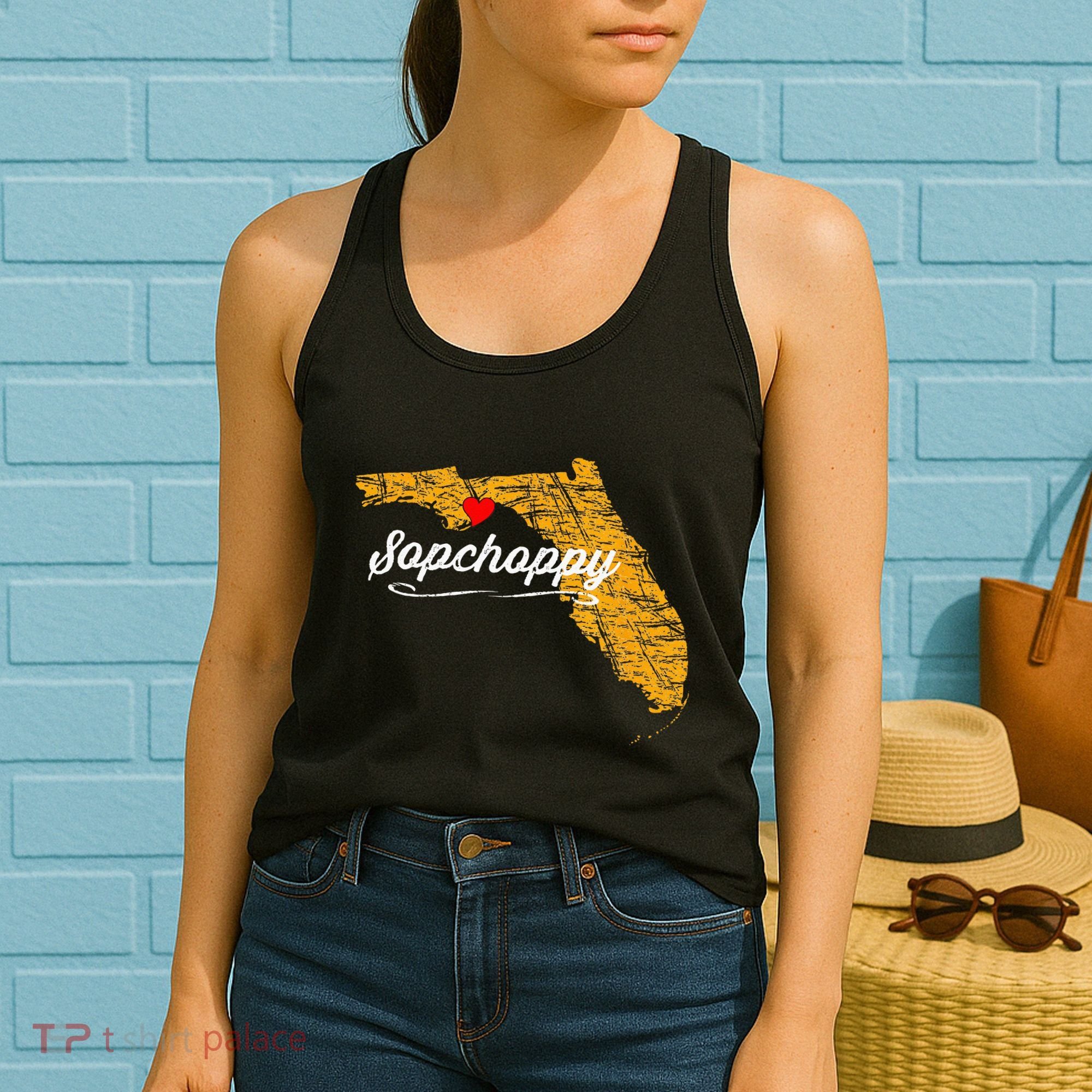 City Of Sopchoppy FLORIDA FL Merch Souvenir Women's Tank Top