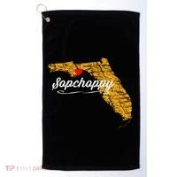 City Of Sopchoppy FLORIDA FL Merch Souvenir Golf Towel thumb 0