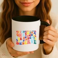 Columbus Ohio School Teachers Strike Retro Style Coffee Mug thumb 3