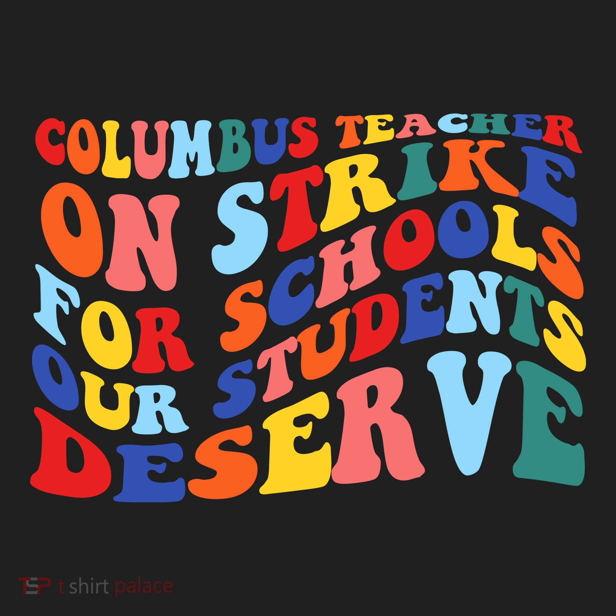 Columbus Ohio School Teachers Strike Retro Style Tumbler