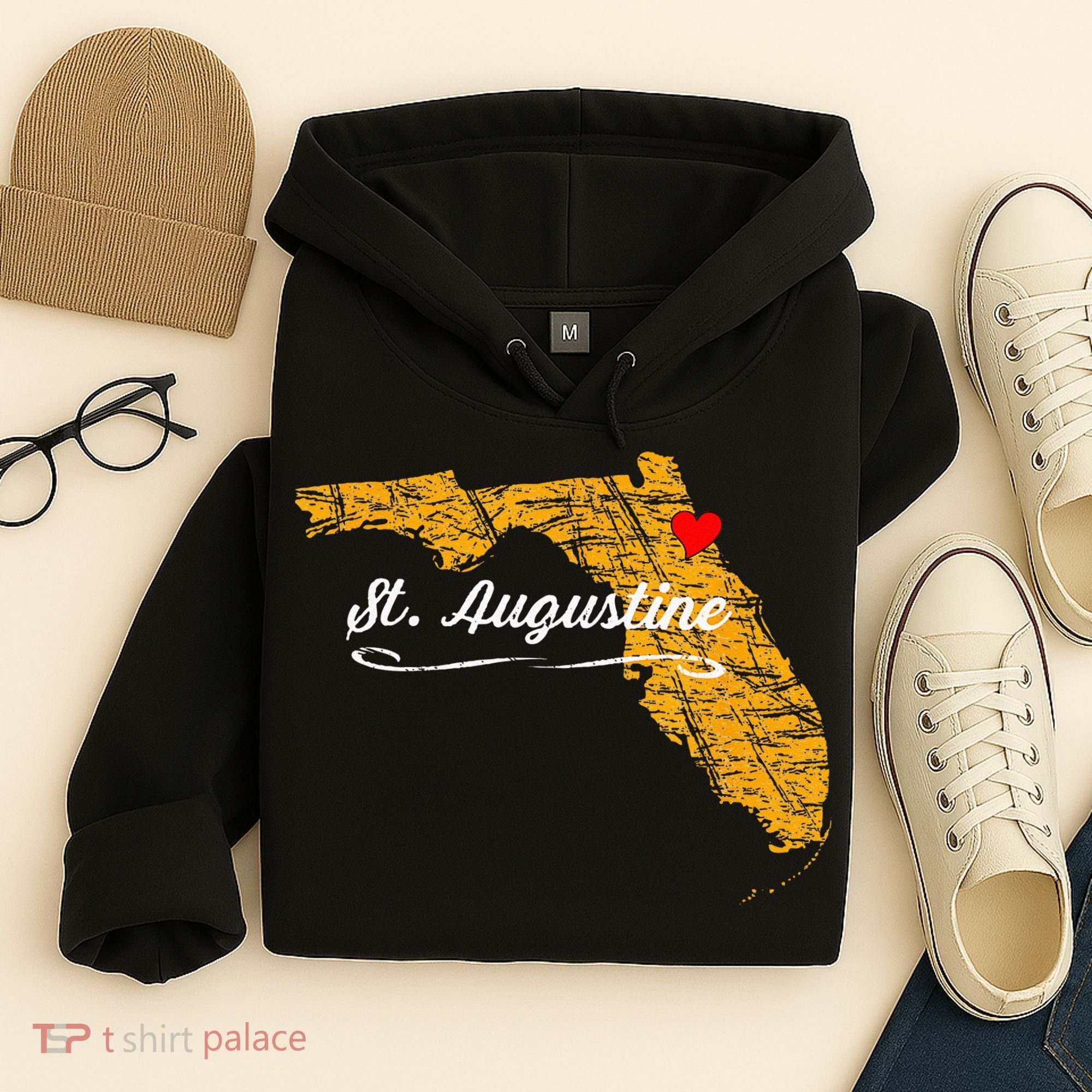 City Of St. Augustine FLORIDA Vacation Souvenir Hoodie