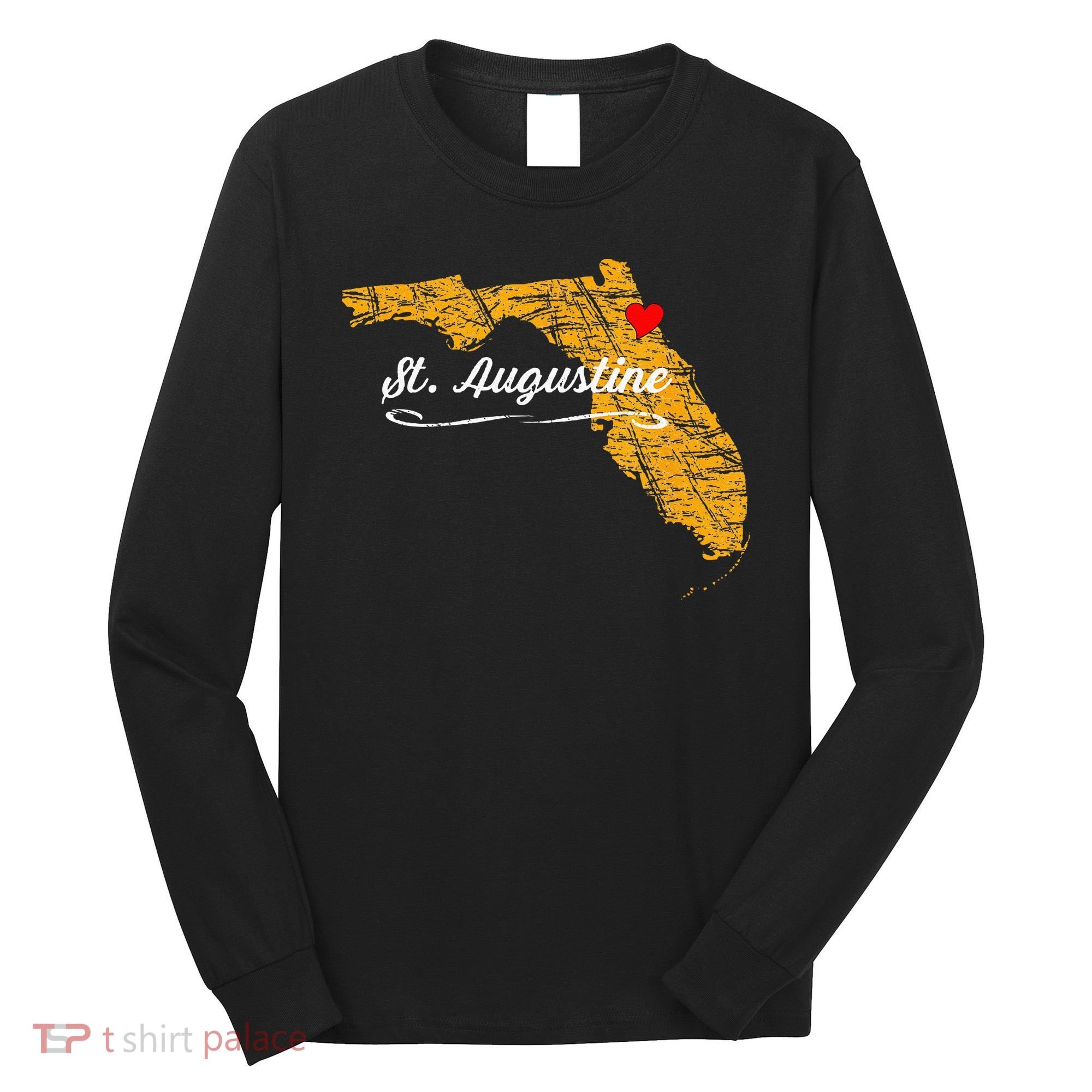 City Of St. Augustine FLORIDA Vacation Souvenir Long Sleeve Shirt
