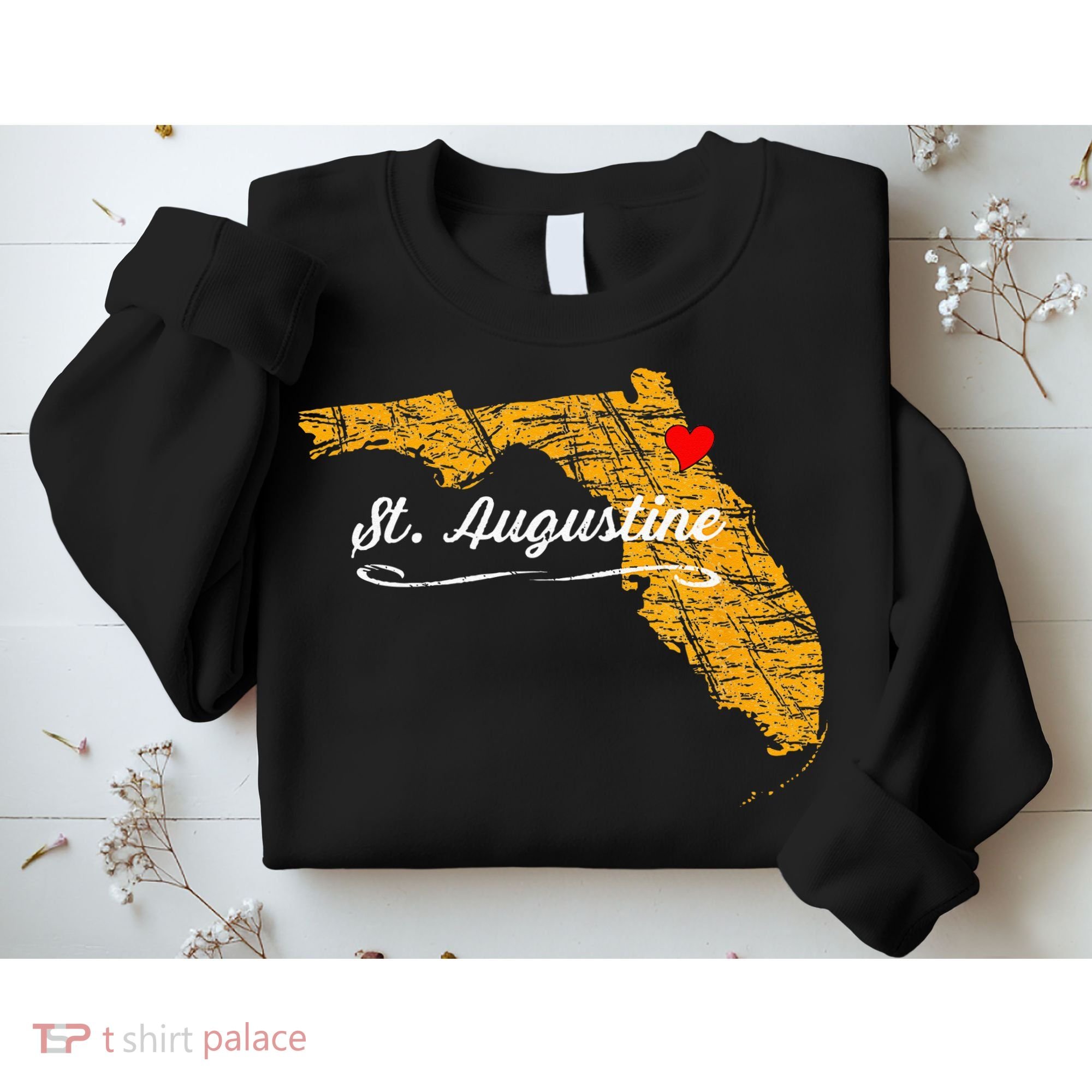 City Of St. Augustine FLORIDA Vacation Souvenir Sweatshirt