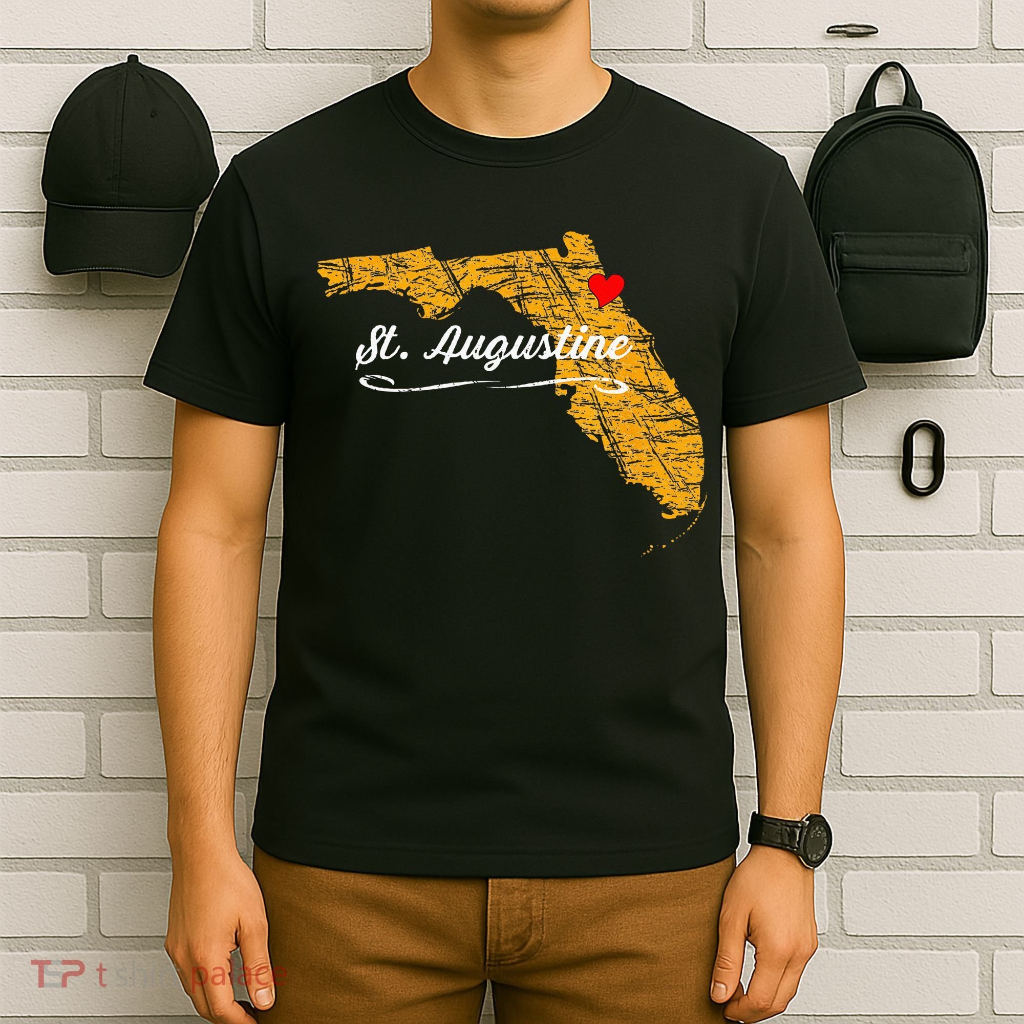 City Of St. Augustine FLORIDA Vacation Souvenir T-Shirt