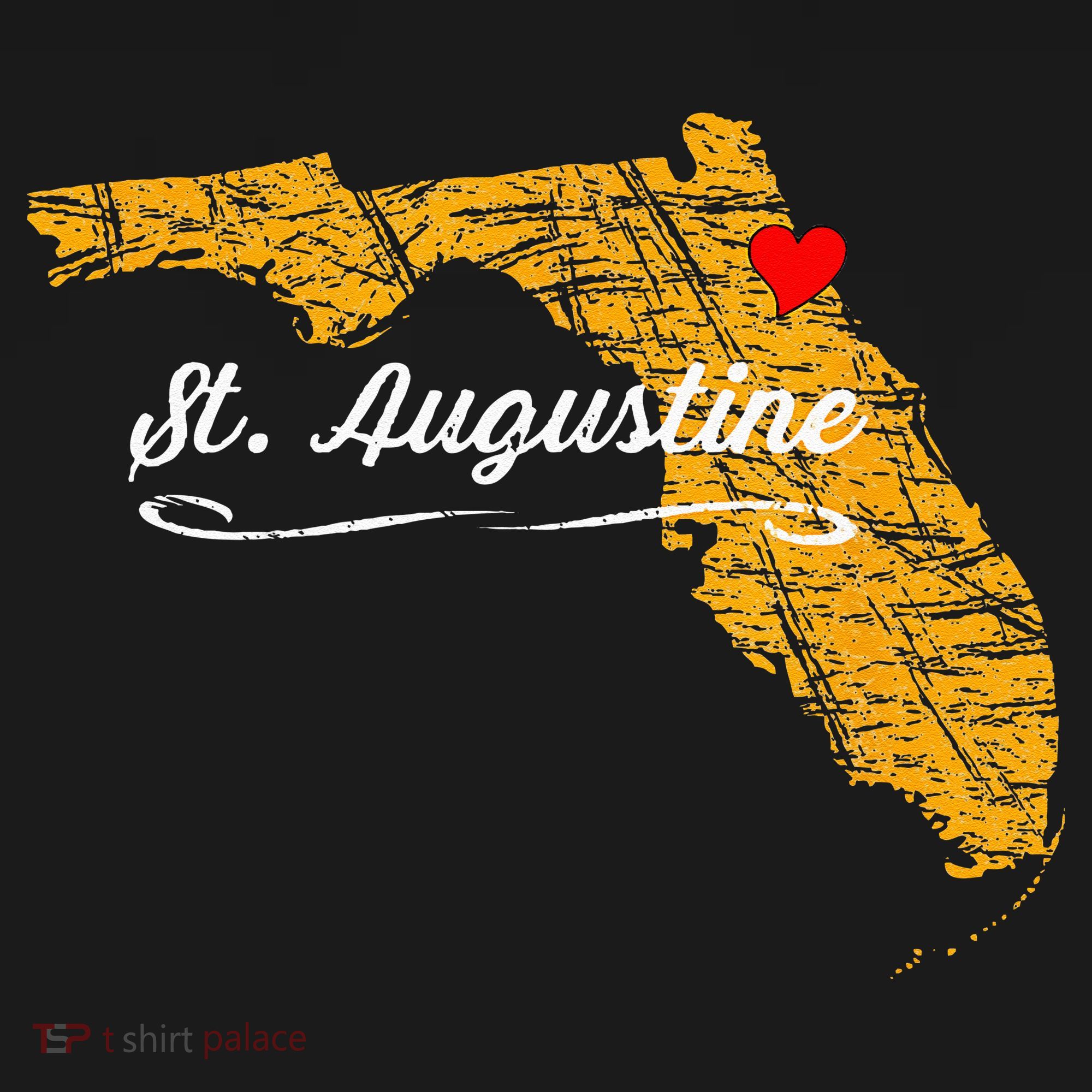 City Of St. Augustine FLORIDA Vacation Souvenir T-Shirt