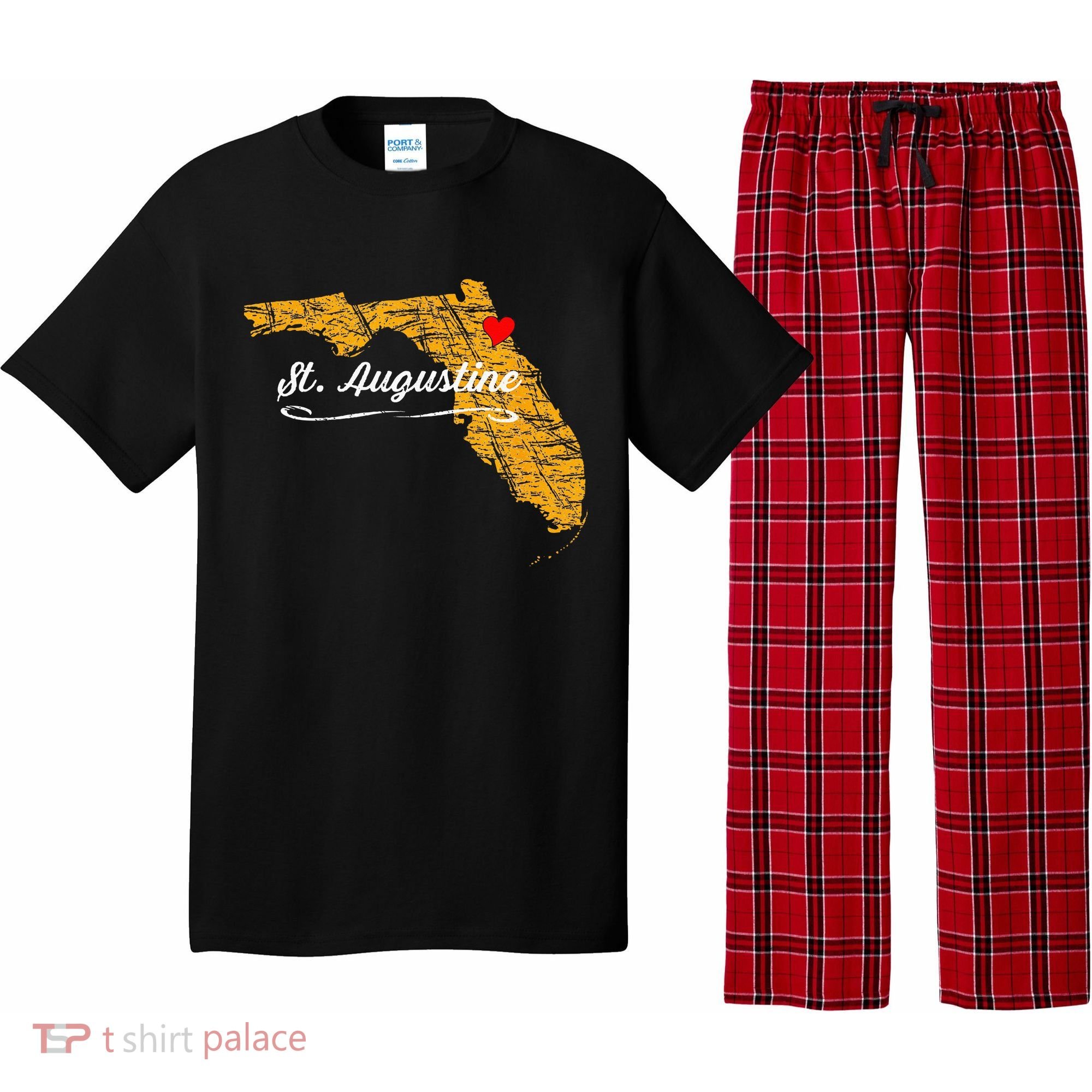 City Of St. Augustine FLORIDA Vacation Souvenir Pajama Set