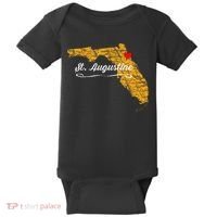 City Of St. Augustine FLORIDA Vacation Souvenir Baby Bodysuit thumb 0