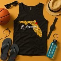 City Of St. Augustine FLORIDA Vacation Souvenir Tank Top thumb 4