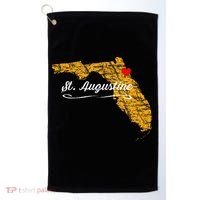 City Of St. Augustine FLORIDA Vacation Souvenir Golf Towel thumb 0