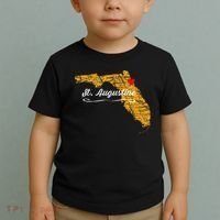 City Of St. Augustine FLORIDA Vacation Souvenir Toddler T-Shirt thumb 2